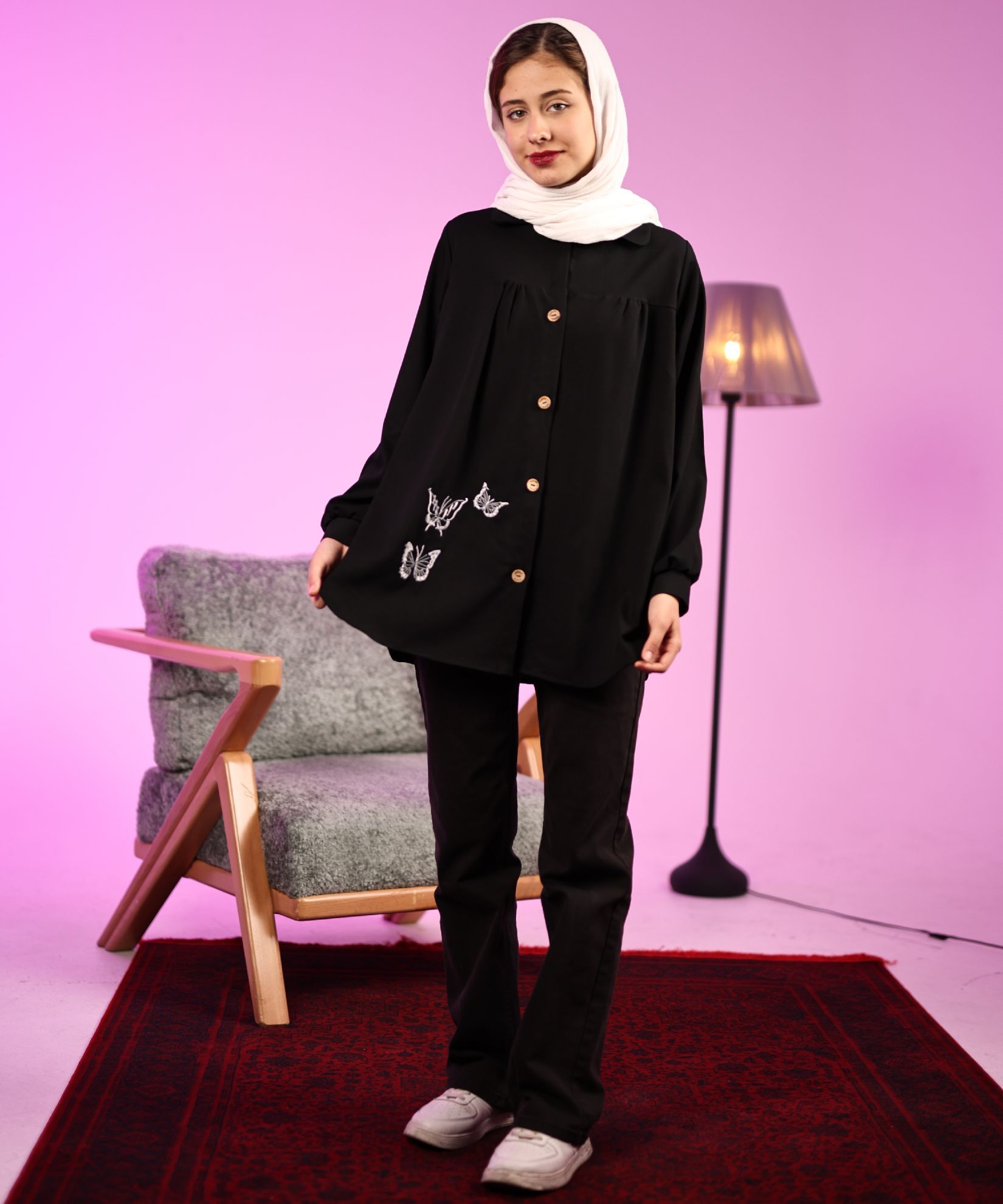 تصویر  شومیز پروانه