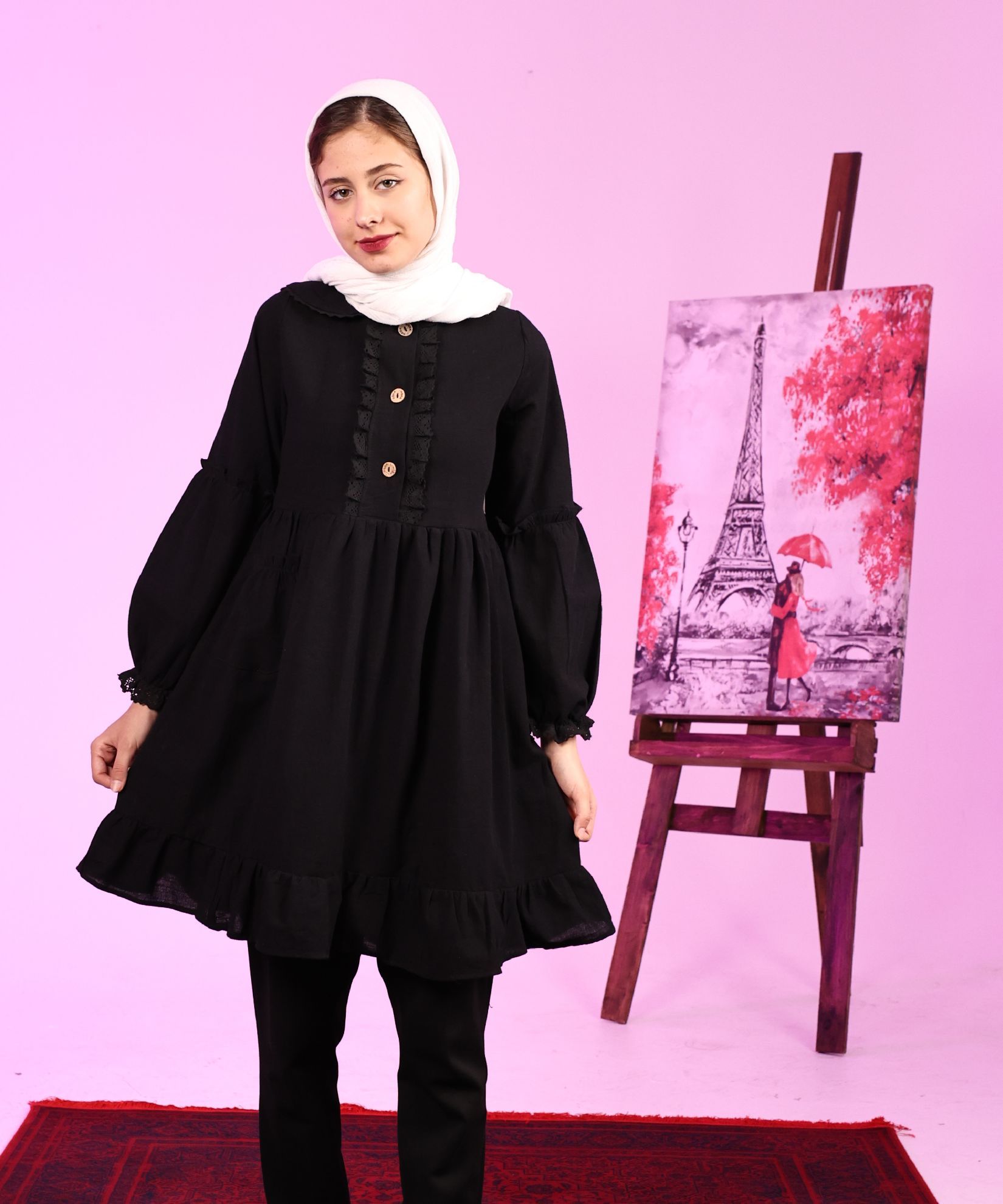 تصویر  پیراهنی نازگل